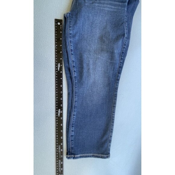 Torrid Women's Crop Bombshell Skinny Jeans High-Rise Premium Stretch Size 14 - Picture 6 of 14